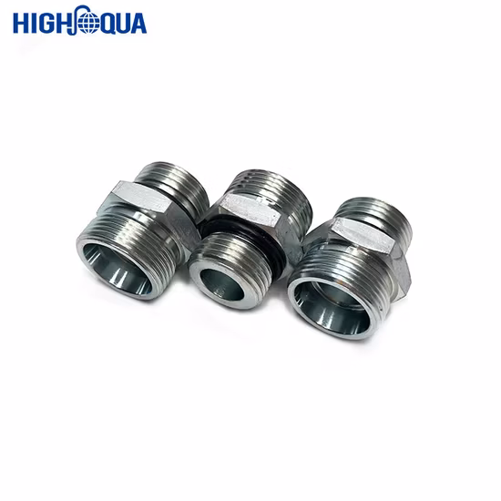 SS316 High Pressure Crimp Jic/Orfs/SAE Hydraulic Fittings
